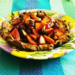My Wabi-Sabi Life, Vegan Haikus and Ordinary Vegan's Imperfect but Delicious Plum Galette