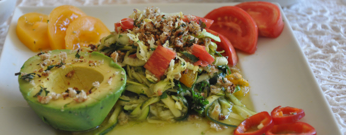 Emotional Sobriety, Your Authentic Self & Ordinary Vegan’s Spaghetti Zucchini with Basil Sauce