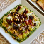 Ordinary Vegan's Mediterranean Layered Hummus Dip with Pita Chips