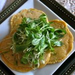 A Food Revolution in Our Lifetime & Ordinary Vegan's Chickpea Pancakes with Tarragon & Arugula Salad
