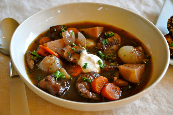 vegan beef stew