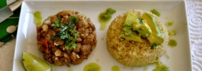 Pinto Beans with Quinoa